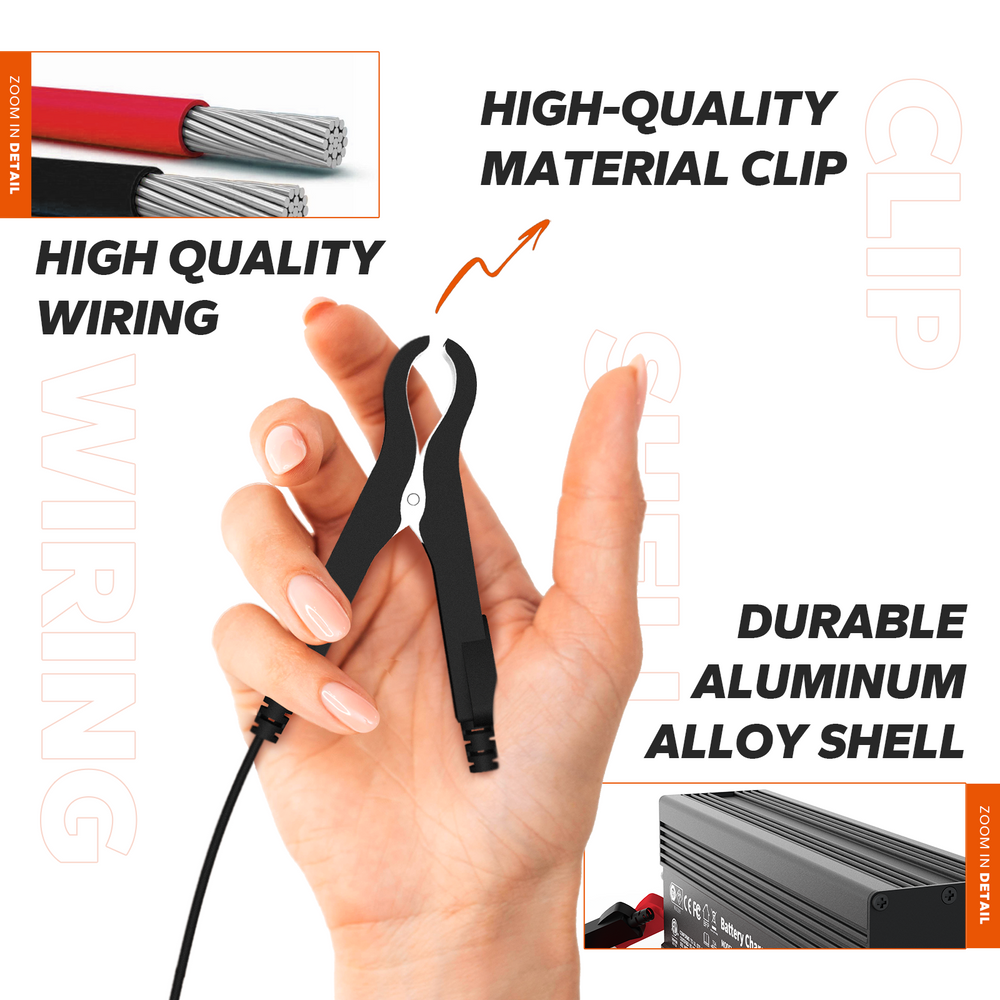 Cargador de Batería LiFePO4 de 12V en 10Ah