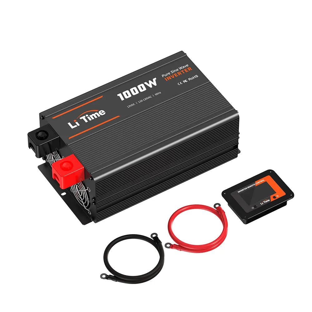Inversor de 1000W en 12V Pure Sine Wave