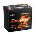 Batería LiTime 12V de 100Ah LiFePo4 Xtra-Mini Smart