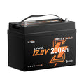Batería LiTime 12V de 200Ah LiFePo4 Xtra-Mini Smart