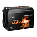 Batería LiTime 12V de 320Ah LiFePo4 Mini Smart